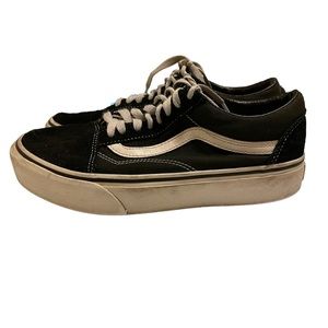 Women’s size 8 Vans Old Skool Platform Shoes